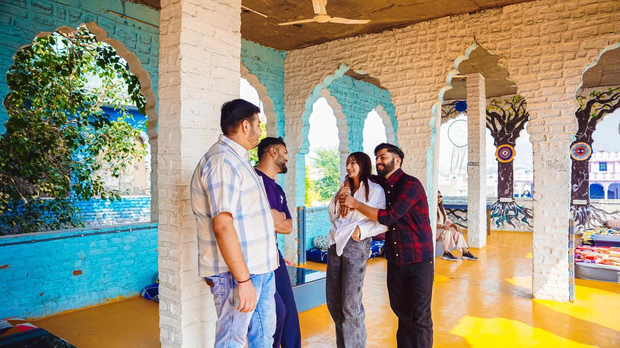 Hide-In Pushkar Hostel Bagian luar foto