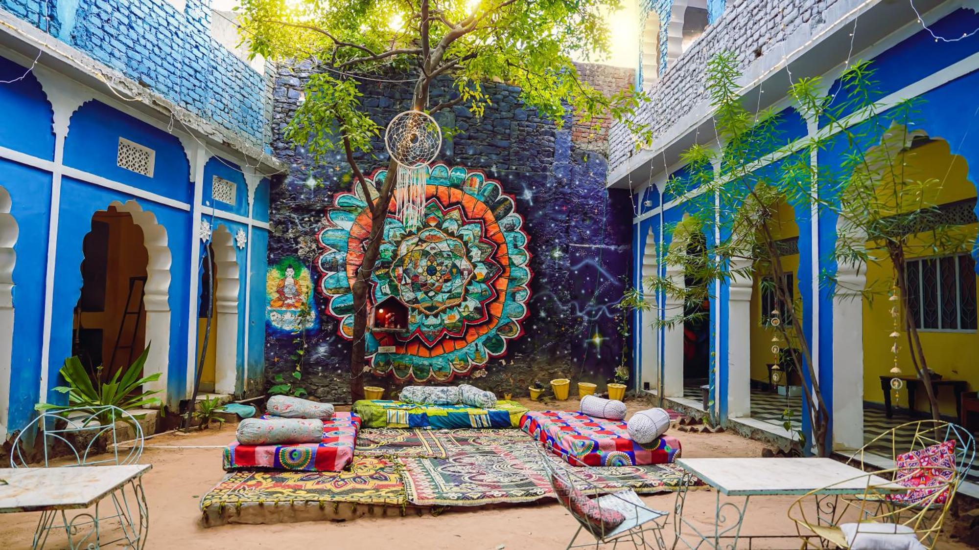 Hide-In Pushkar Hostel Bagian luar foto